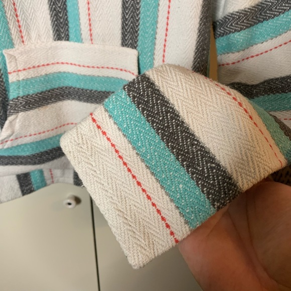 Original Senor Lopez Striped Poncho - Picture 5 of 12